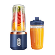 Draagbare Blender USB Oplaadbaar 400ml met 6 Bladen voor Smoothies, Persoonlijke Juicer Beker voor Reizen en Gym