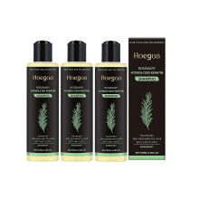 3x Rosemary Shampoo for Hair Thickness - Volumizing Strengthening Formula with Hydrolyzed Keratin, Reduces Breakage for Fuller Hair