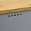 Cooks Professional Cooks Professional Bread Bin, Linen Bag and Bamboo Board Set Grey / Gold 5