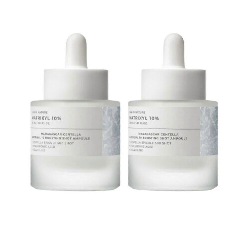 (2pcs)1-3X Madagascar Centella Matrixyl 10% Boosting Shot Ampoule Essence