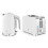 Swan Swan Solace White Kettle & 2 Slot Toaster Set 1