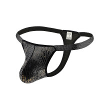 (Gold,S)Men Jockstrap Underwear Bulge Pouch Briefs Thongs G-strings T-back Panties