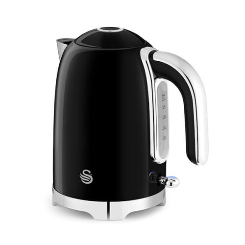 Swan Swan Solace Black Kettle & 2 Slot Toaster Set 1