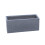 Samuel Alexander 25cm Plastic Ash Grey Slate Effect Garden Patio Trough 10