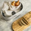 Cooks Professional Cooks Professional Bread Bin, Linen Bag and Bamboo Board Set | Grey / Silver 3