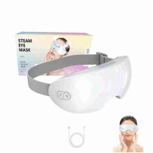(A15, White) Eyerelis Steam Therapy Mask, Smart Hot & Cold Steam Eye Mask for Dark Circles