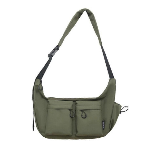 (Green) Dallaswind Large Capacity Messenger Bag, multi-pocket, Large capacity,waterproof