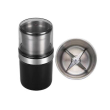 (UK Plug Criss-Cross Blade) 200W Grade High-Power Coffee Grinder Detachable For Cleaning Household Multifunctional Appliances And Kitchenware 220V