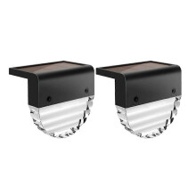 (2pcs, Stepped Type) Poolside Solar Light, Solar Lights for Swimming Pool, Wireless Light Sensing