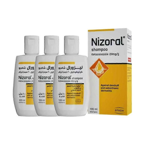 (3PCS)1-5x Shampoo Anti Dandruff Treatment Prevents Dandruff 100 ML