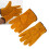 Protective Cowhide Leather Work Gloves for Heat Resistance Driver & Welding 4