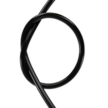 Tuyau pneumatique noir, diamètre extérieur 4 x 6 mm