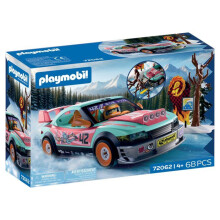 Playmobil 72062 Voiture de rallye, Véhicule de course, 68 pièces, Dès 4 ans