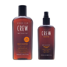 American Crew Daily Moisturizing Shampoo 450ml and Grooming Spray 250ml