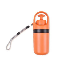 (Orange) SDIGV Dog Pooper Scooper, Portable No Touch Poop Scooper for Small Medium Large Dogs, Dog Waste Pick