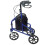 Gr8 Home Lightweight 3 Wheel Rollator Walker Folding 6