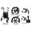 Gr8 Home Lightweight 3 Wheel Rollator Walker Folding 8