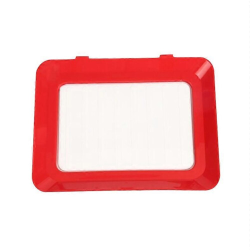 (Red)Cavabrien Environmentally Friendly Design - Reusable Food Preserving Tray