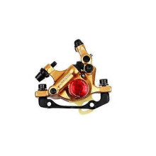 (E 05 Front-gold) MTB Road XTECH HB-100 MTB Road Line Pulling Hydraulic Disc Brake Calipers Front