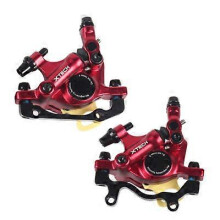 (H 08 Brake Caliper Set) MTB Road XTECH HB-100 MTB Road Line Pulling Hydraulic Disc Brake Calipers Front
