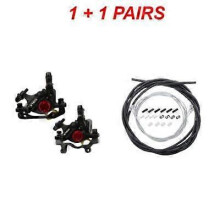 (L 07andbrake Line Tube) MTB Road XTECH HB-100 MTB Road Line Pulling Hydraulic Disc Brake Calipers Front