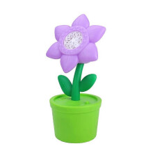 (Purple) Electric Flower Bubble Blower for Parties & Outdoor Use