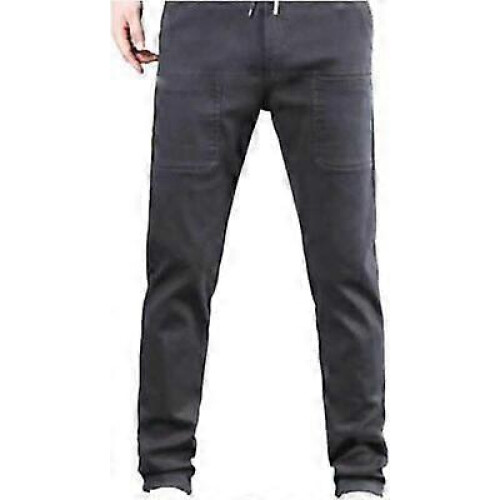 (S,Dark Grey)Mencomfy Multipants - High Stretch Multi-Pocket Durable Cargo Pants Lightweight