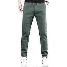 (2XL,Green)Mencomfy Multipants - High Stretch Multi-Pocket Durable Cargo Pants Lightweight