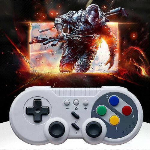 8bitdo SN30 Wireless Controller 6-Axis Burst Vibration Turbo Function ...