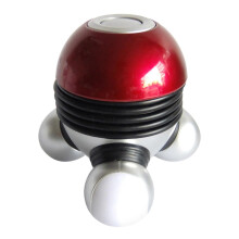 (Red)Sensory Cordless Mini Massager, Deep Tissue Vibration for Neck Back Pain Relief, Handheld Massage Gun for Shoulder Full Body