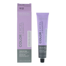 Revlonissimo Color Excel - 9.12 Sehr Helles Asch-Iridescent Blondes Haarfärbemittel - 2,3 oz