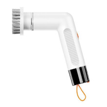 (White) Pocket Pony Scrubber,Cordless Detachable Portable Handheld Horse Power Scrubbe