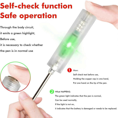 (White Green) Folding Stylus Screwdriver Wire Stripper, Tuvilo Electrical Pliers 2