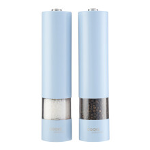 Cooks Professional Electric Salt and Pepper Mill Set | Blue