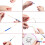 20 Pieces Punch Needle Embroidery Kit with Needle Threaders for Beginners 4