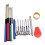 20 Pieces Punch Needle Embroidery Kit with Needle Threaders for Beginners 8