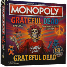 (H) The King of Rock Roll 90th Anniversary Monopoly Board Game Collector's Edition with 8 Theme Designs