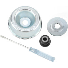 Gardening Machine Lawnmower Blade Adapter Kit-Thrust Washer Rider Plate Collar Nut Maintenance Screwdriver, Blade Adapter Attachment Maintenance Kit