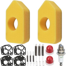 698369 Air Filter 795083 495770 Carburetor Diaphragm Gasket 691859 692211 Governor Spring Primer Bulb Spark Plug Lawn Mower Service Kits