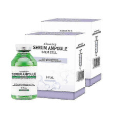 (2pcs)1-3x Control Stem Cell Ampoule - Micro Needling Serum Booster for Face and Body to Use with and without Derma Pen Microneedling Skin Care Serum