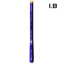 (1.8) Folded 43cm Fishing Rod Comfortable Grip Fishing Rod for Freshwater Saltwater