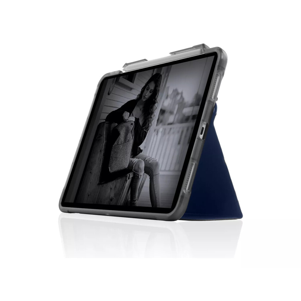 Stm Dux Studio Impact Folio Case For Apple Ipad Pro 11" Midnight Blue 765951763953