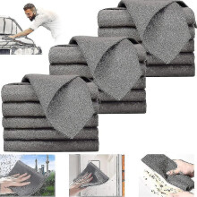 (30 x 30 cm, 15Pcs) Thickened Magic Cleaning Cloth, Microfiber Glass Cleaning Cloth Rags, Reusable Cleaning Cloths
