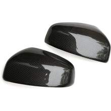1 Par de Cubiertas de Espejo Retrovisor de Fibra de Carbono para 370Z Z34 2009-2019