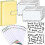 (Yellow)A6 Binder Budget Planner Notebook Covers Folder Size 6 Hole Pockets Plastic Zipper Money Saving Enve 2