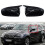 For  X5 E70 X6 E71 2007-13 Side Wing Mirror Cover Caps Gloss Black Left+Right 3