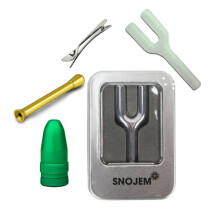 Portable Nasal Straw Inhaler & mini spoon Set Bundle