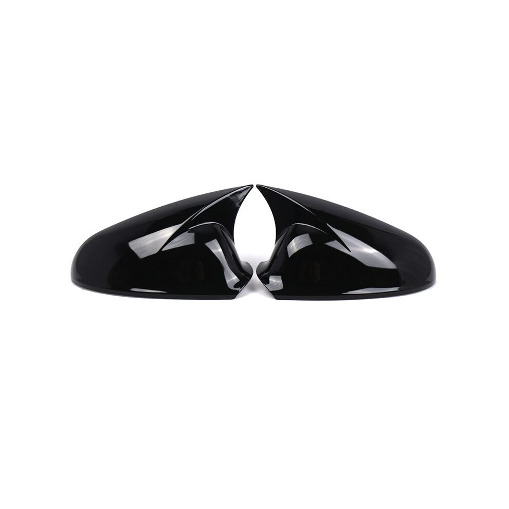 For Astra Astra J 2010-2016 Gloss Wing Mirror Cap Covers Set 13265451 13265452 1428463 1428464 Black 4714239734235