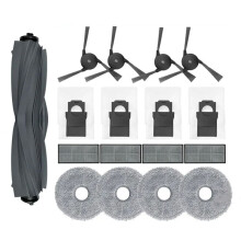 For X40 X40 Pro Robot Vacuum Cleaner Spare Parts Accessories Main Side Brush Hepa Filter Mop Cloth Dust Bags