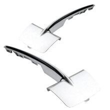 2 Stück Frontstoßstange Unterer Kühlergrill, Verchromt, für  F15 X5 2014-2018, 51117325395,51117325396, Autozubehör